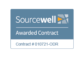 Sourcewell logo and contract number