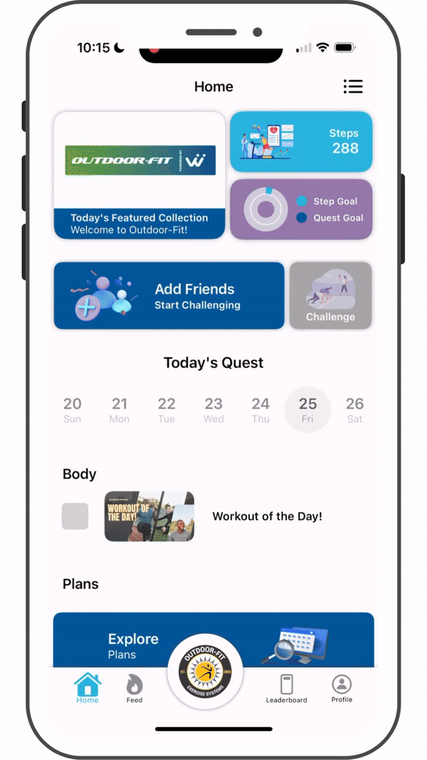 wellnify App Track Your Steps