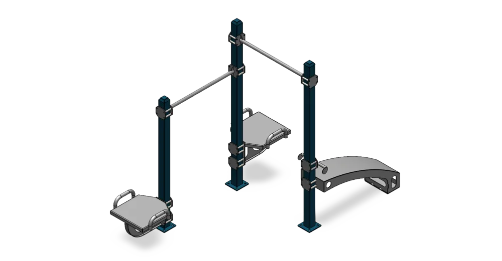 Cali-Rig 14 outdoor calisthenics equipment 