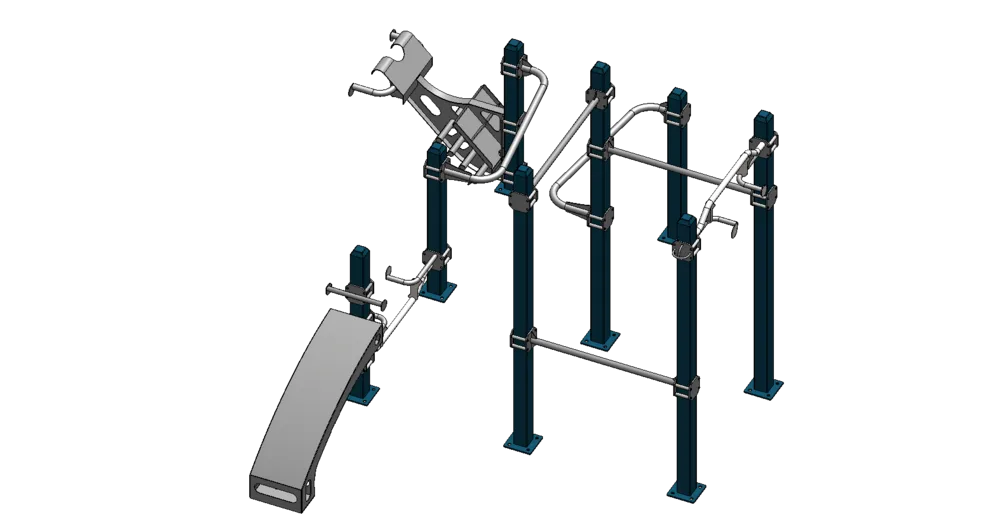 Cali-Rig 38 outdoor calisthenics equipment 
