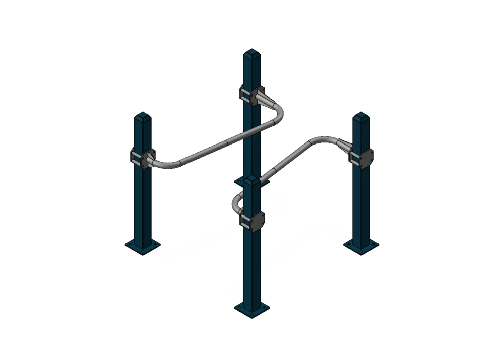 Cali-ADA Parallel Bars outdoor calisthenics equipment 