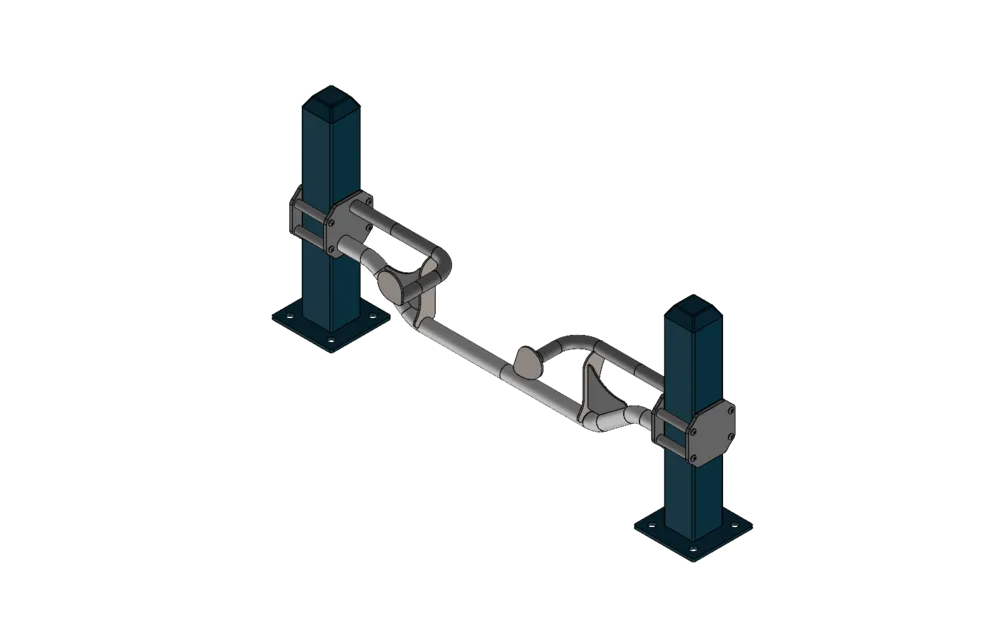 Cali- Multi-Grip Push-Up Bench outdoor calisthenics equipment 