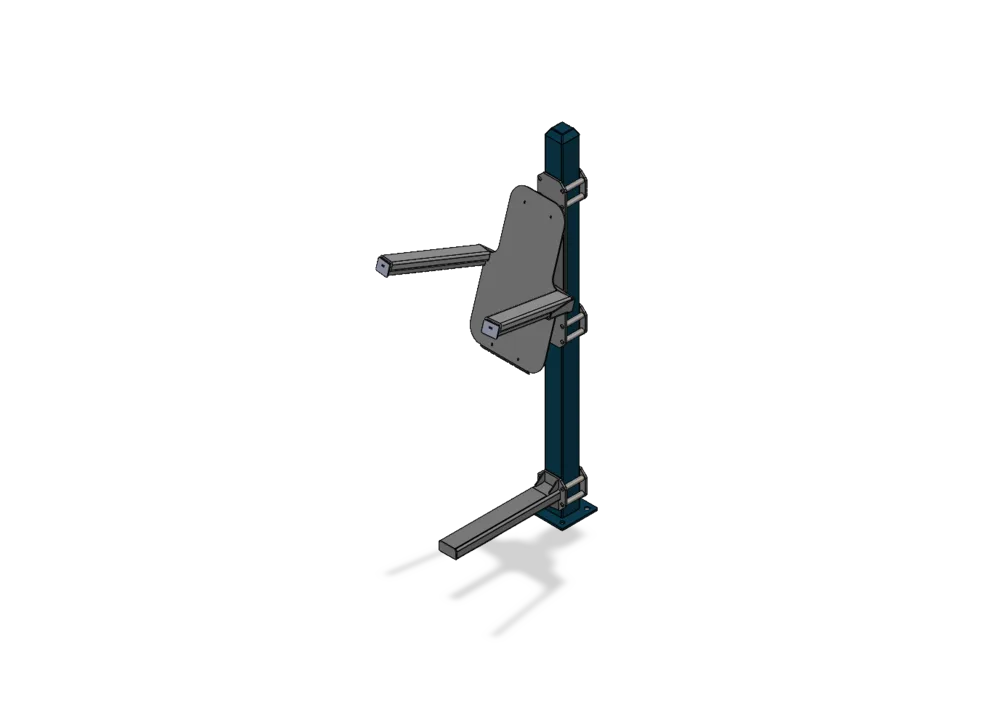 Cali-Vertical Knee Raise & Calf Raise outdoor calisthenics equipment