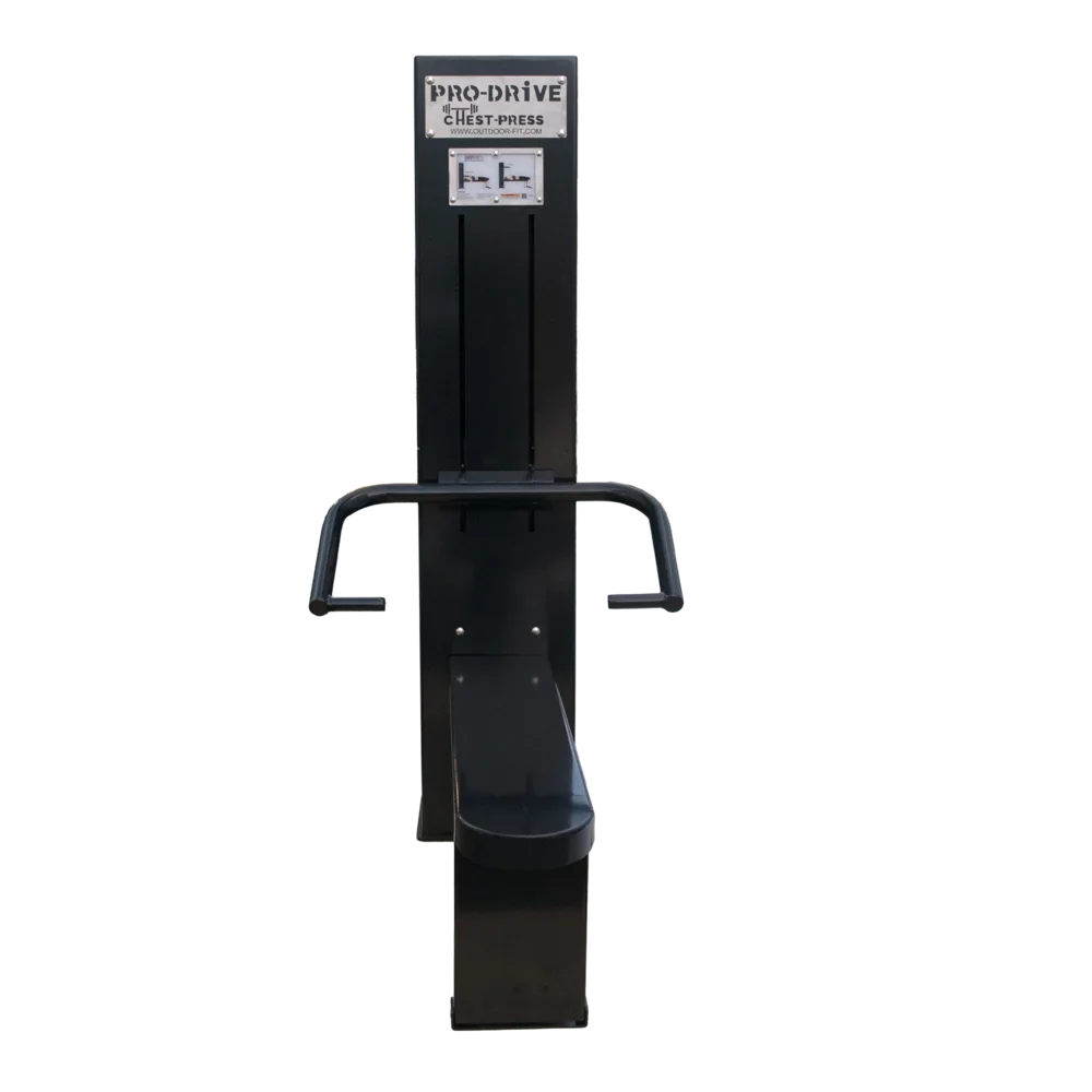 Pro-Drive Chest Press outdoor fitness equipment for resistance training