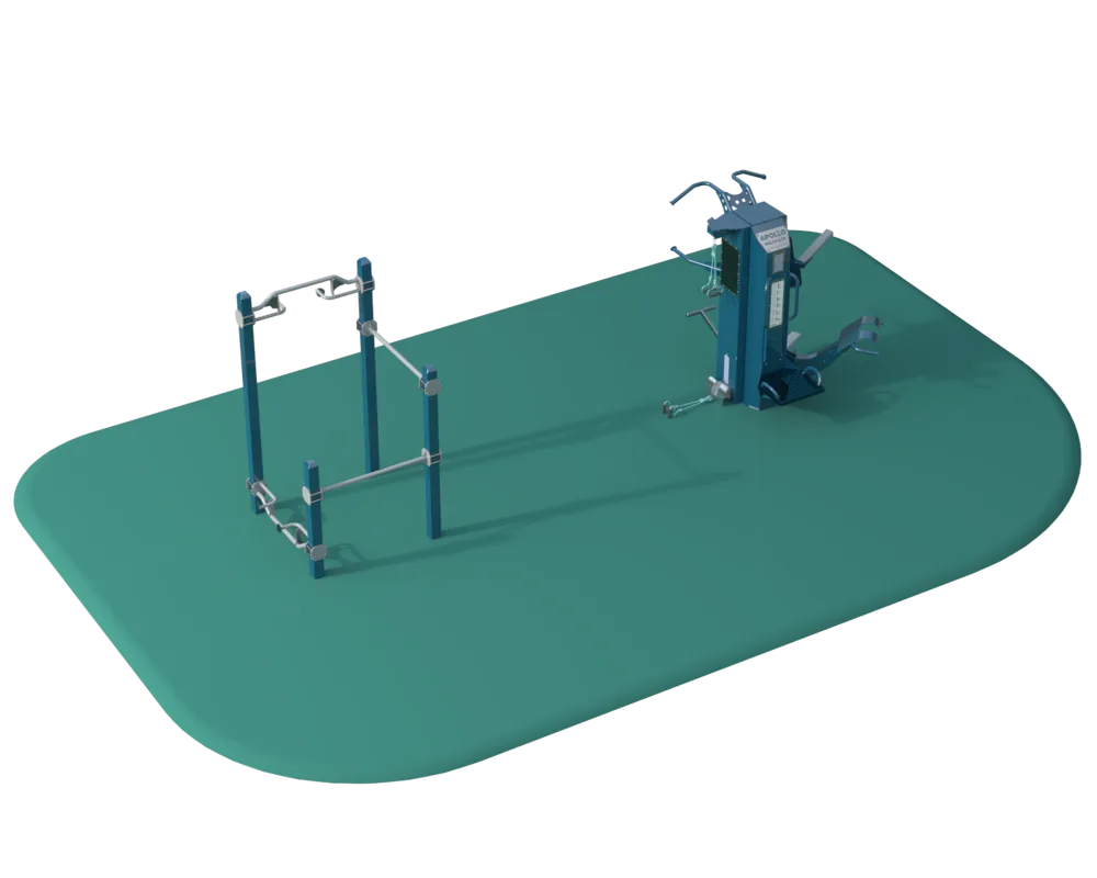 Muskoka Fitness Package outdoor fitness equipment package example