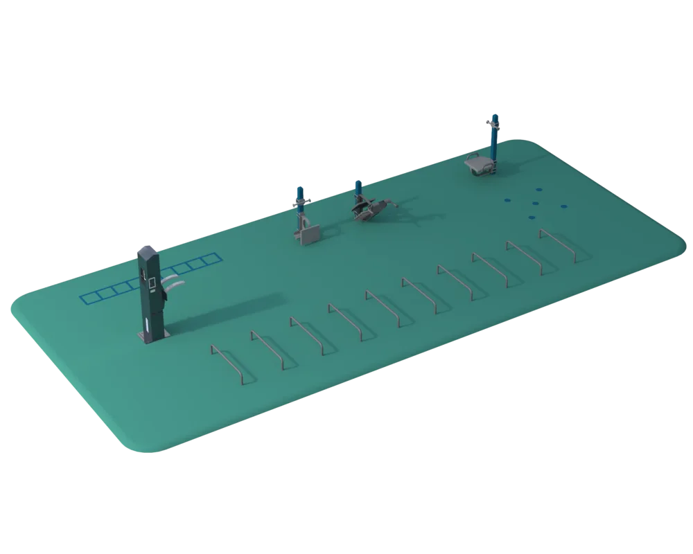 Lower Body Fitness Package outdoor fitness equipment package