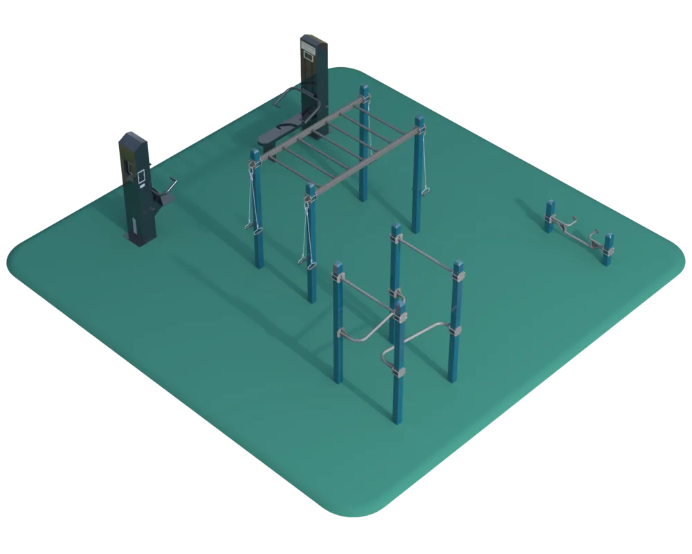 Upper Body Fitness Package outdoor fitness equipment package