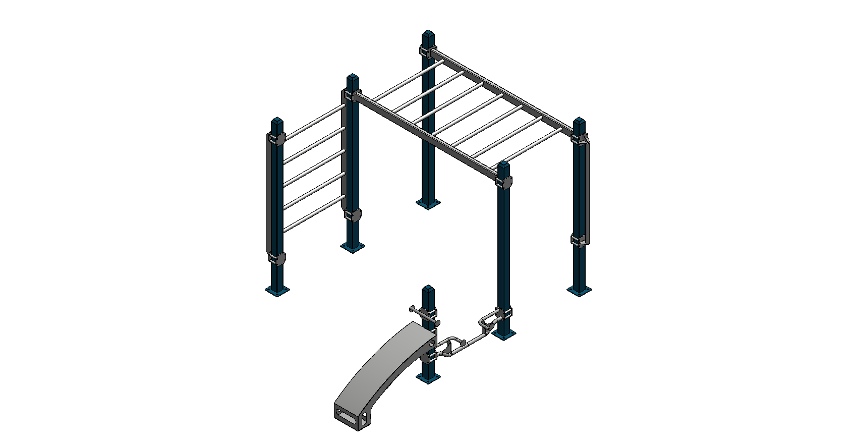 Cali-Rig 34 outdoor calisthenics equipment 