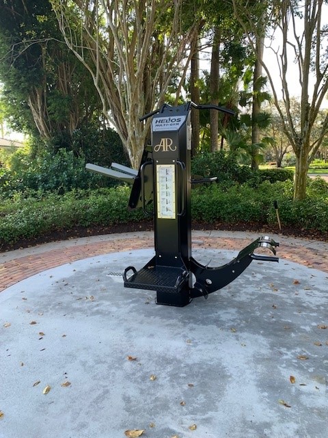 Outdoor-Fit Equipment in Addison Reserve Country Club