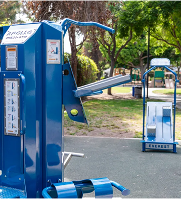 Outdoor-Fit Exercise Equipment, City of Santa Barbara
