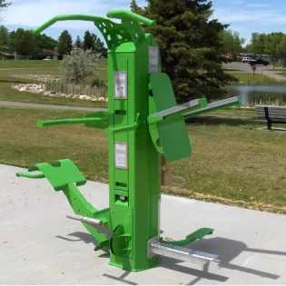 Outdoor exercise equipment for parks