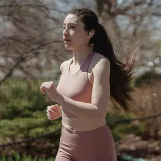 working out outdoors in spring