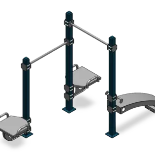 Cali-Rig 14 outdoor calisthenics equipment 