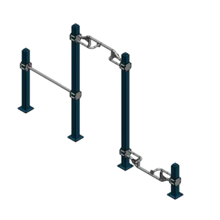 Cali-Rig 16 outdoor calisthenics equipment