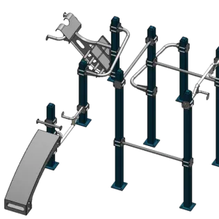 Cali-Rig 38 outdoor calisthenics equipment 