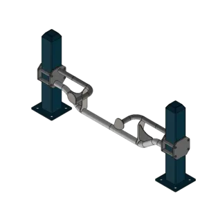 Cali- Multi-Grip Push-Up Bench outdoor calisthenics equipment 