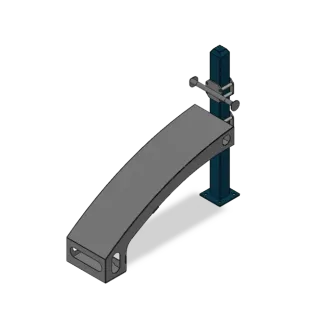 Cali-Sit-Up Bench outdoor calisthenics equipment 