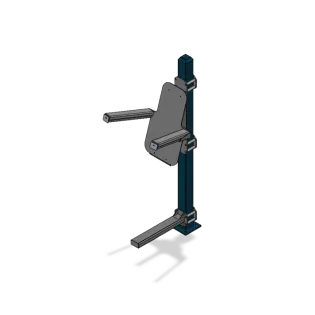 Cali-Vertical Knee Raise & Calf Raise outdoor calisthenics equipment