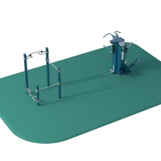 Muskoka Fitness Package outdoor fitness equipment package example