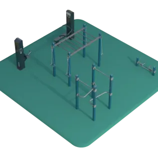 Upper Body Fitness Package outdoor fitness equipment package