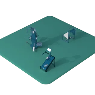 Premium Fitness Package outdoor fitness equipment package