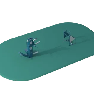 Starter Fitness Package outdoor fitness equipment package 