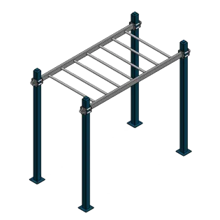 Cali-Rig 22 outdoor calisthenics equipment 
