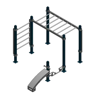 Cali-Rig 34 outdoor calisthenics equipment 