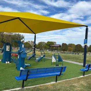 City park Outdoor-Fit park exercise equipment