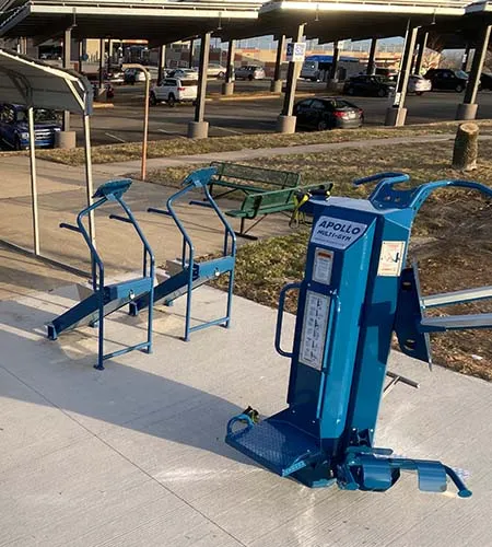 outdoor exercise equipment