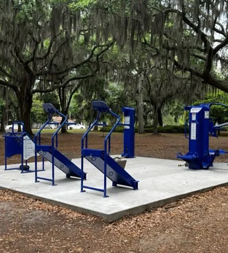 ExoFit Outdoor Fitness Park  Outdoor workouts, Outdoor fitness equipment,  No equipment workout