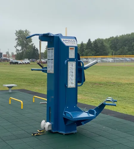 Apollo Multigym at the Don McDougall Park outdoor green gym, Mill River PEI