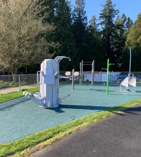 City of White Rock outdoor fitness equipment