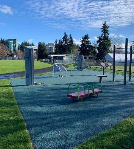 City of White Rock outdoor fitness equipment