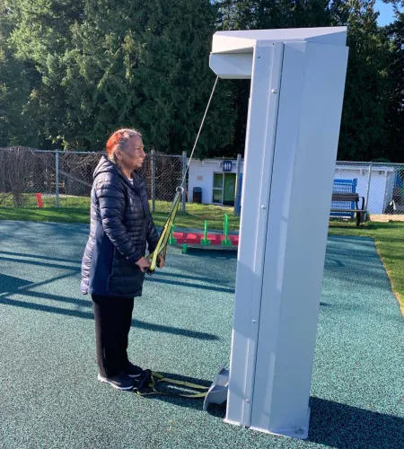City of White Rock outdoor fitness equipment