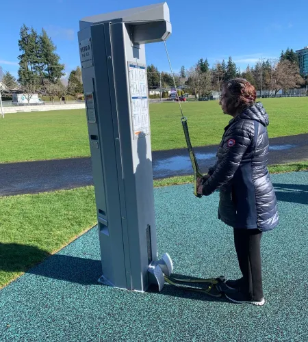 City of White Rock outdoor fitness equipment