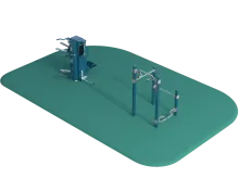 Muskoka Fitness Package outdoor fitness equipment package example