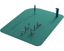 No Fall Height Fitness Package outdoor fitness equipment package 