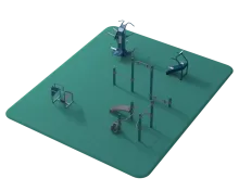 Premium Plus Fitness Package outdoor fitness equipment package 