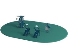 Pro Fitness Package outdoor fitness equipment package 